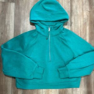 Lululemon oversized cropped scuba hoodie